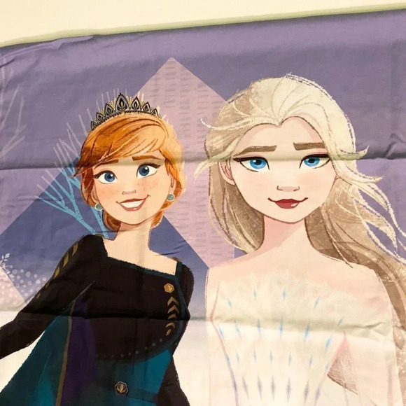 Disney Frozen 2  Pillow Case Standard Size 20" x 30" 1 Piece Pillowcase - Picture 10 of 12
